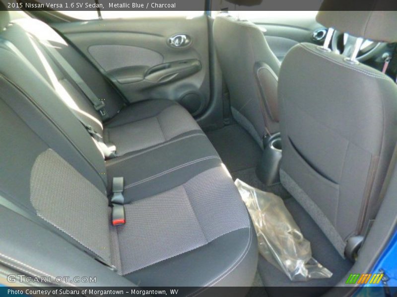 Metallic Blue / Charcoal 2015 Nissan Versa 1.6 SV Sedan