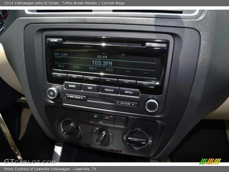Toffee Brown Metallic / Cornsilk Beige 2014 Volkswagen Jetta SE Sedan