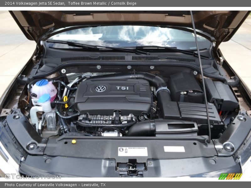 Toffee Brown Metallic / Cornsilk Beige 2014 Volkswagen Jetta SE Sedan