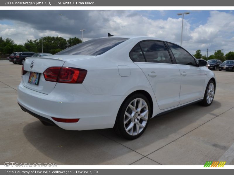 Pure White / Titan Black 2014 Volkswagen Jetta GLI