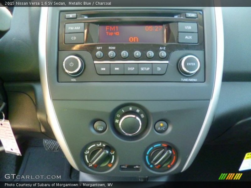 Controls of 2015 Versa 1.6 SV Sedan