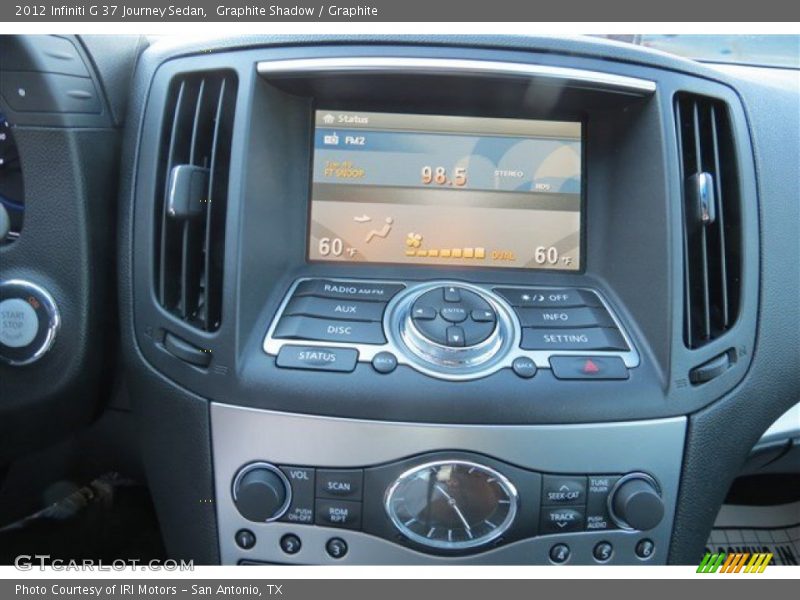 Graphite Shadow / Graphite 2012 Infiniti G 37 Journey Sedan