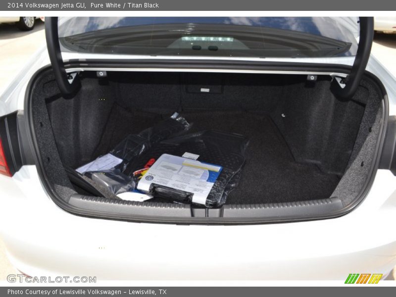Pure White / Titan Black 2014 Volkswagen Jetta GLI