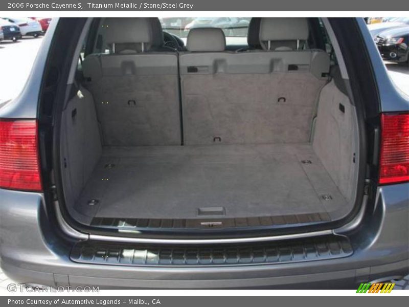 Titanium Metallic / Stone/Steel Grey 2006 Porsche Cayenne S