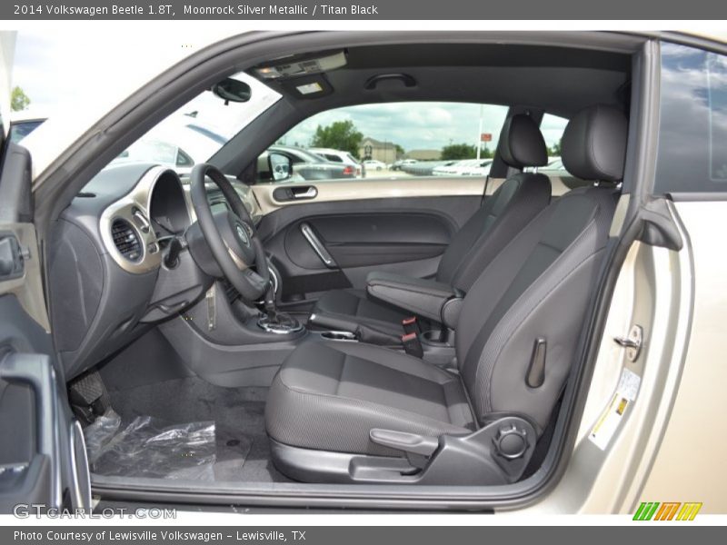 Moonrock Silver Metallic / Titan Black 2014 Volkswagen Beetle 1.8T