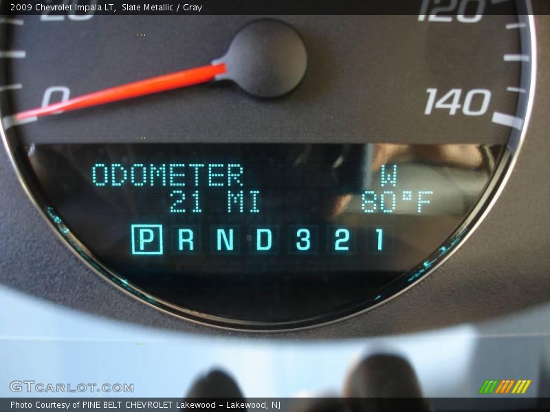 Slate Metallic / Gray 2009 Chevrolet Impala LT