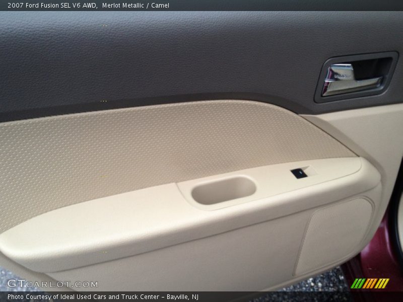 Merlot Metallic / Camel 2007 Ford Fusion SEL V6 AWD
