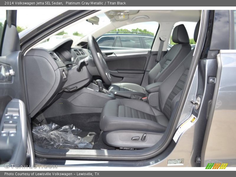 Platinum Gray Metallic / Titan Black 2014 Volkswagen Jetta SEL Sedan
