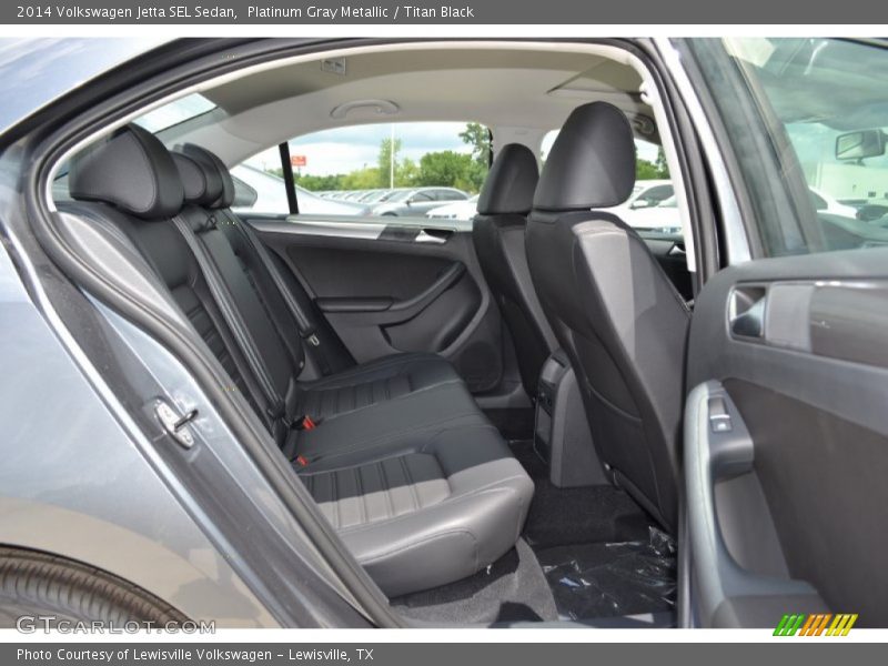 Platinum Gray Metallic / Titan Black 2014 Volkswagen Jetta SEL Sedan
