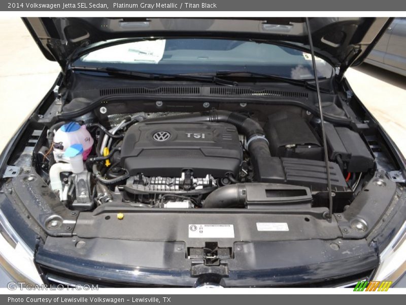 Platinum Gray Metallic / Titan Black 2014 Volkswagen Jetta SEL Sedan