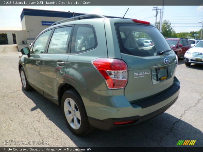 Jasmine Green Metallic / Gray 2015 Subaru Forester 2.5i