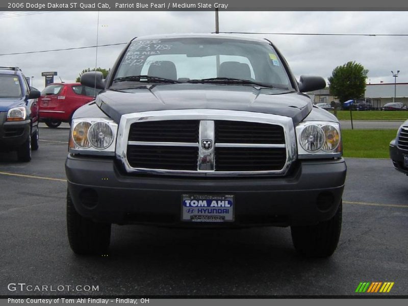 Patriot Blue Pearl / Medium Slate Gray 2006 Dodge Dakota ST Quad Cab