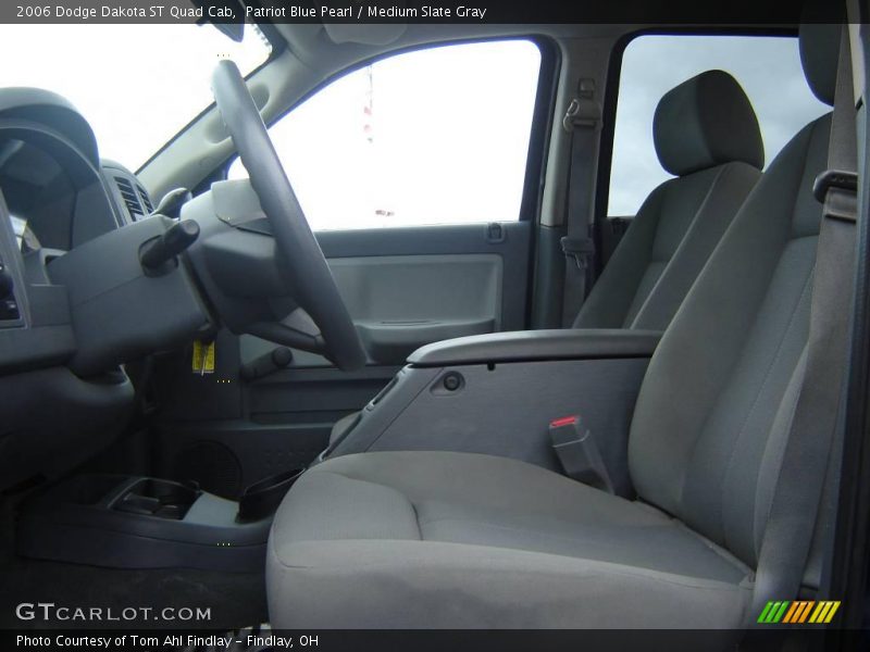 Patriot Blue Pearl / Medium Slate Gray 2006 Dodge Dakota ST Quad Cab