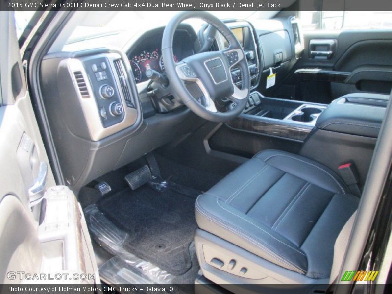 Onyx Black / Denali Jet Black 2015 GMC Sierra 3500HD Denali Crew Cab 4x4 Dual Rear Wheel