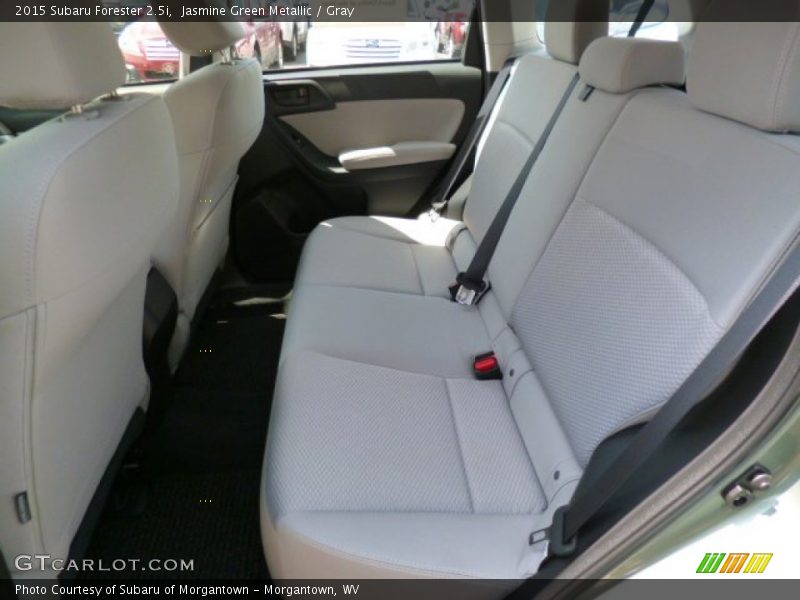 Jasmine Green Metallic / Gray 2015 Subaru Forester 2.5i