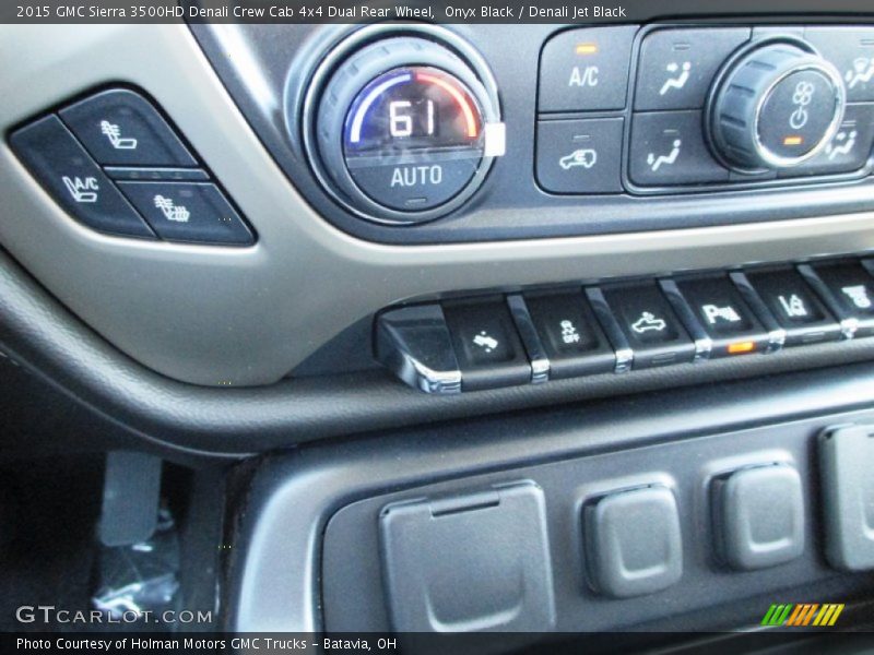 Onyx Black / Denali Jet Black 2015 GMC Sierra 3500HD Denali Crew Cab 4x4 Dual Rear Wheel