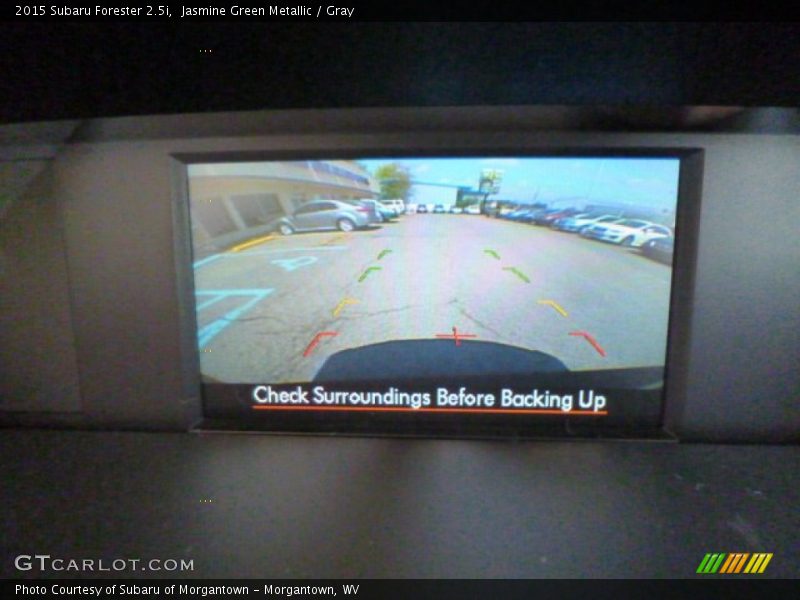 Jasmine Green Metallic / Gray 2015 Subaru Forester 2.5i