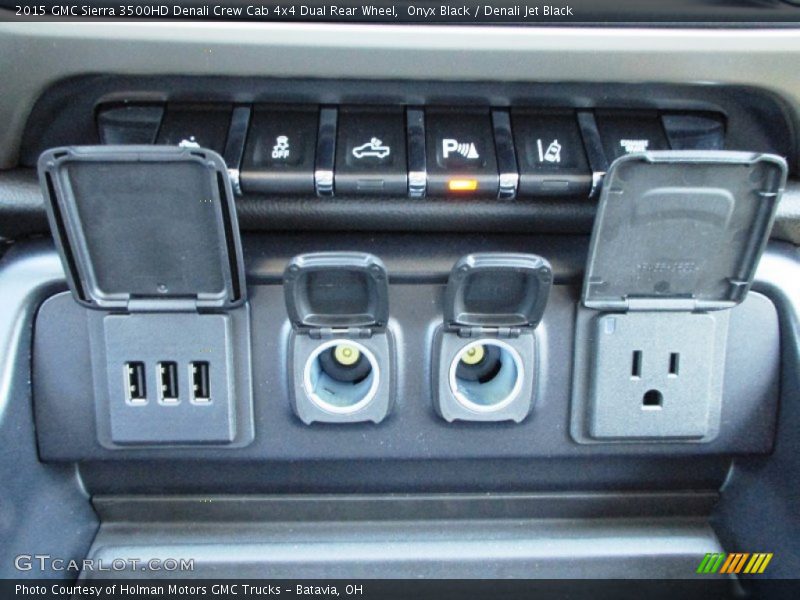 Onyx Black / Denali Jet Black 2015 GMC Sierra 3500HD Denali Crew Cab 4x4 Dual Rear Wheel