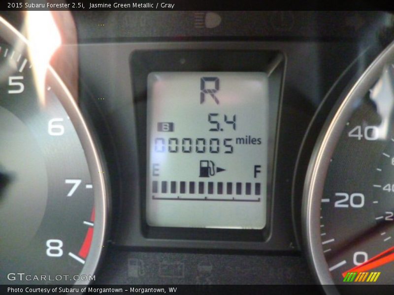 Jasmine Green Metallic / Gray 2015 Subaru Forester 2.5i