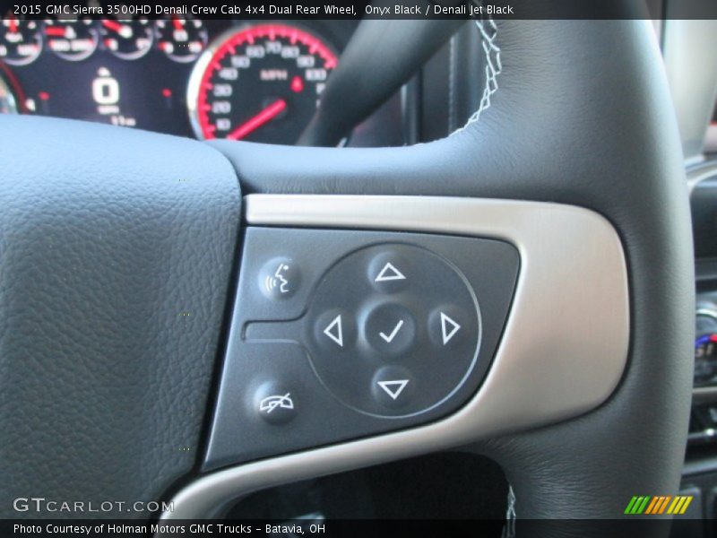 Onyx Black / Denali Jet Black 2015 GMC Sierra 3500HD Denali Crew Cab 4x4 Dual Rear Wheel