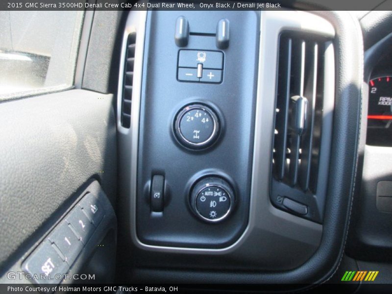 Onyx Black / Denali Jet Black 2015 GMC Sierra 3500HD Denali Crew Cab 4x4 Dual Rear Wheel