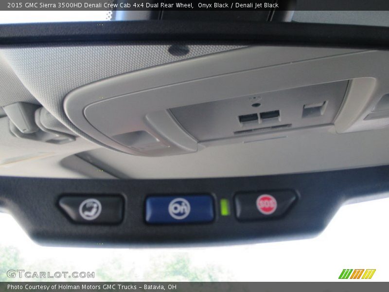 Onyx Black / Denali Jet Black 2015 GMC Sierra 3500HD Denali Crew Cab 4x4 Dual Rear Wheel