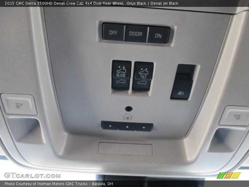 Onyx Black / Denali Jet Black 2015 GMC Sierra 3500HD Denali Crew Cab 4x4 Dual Rear Wheel