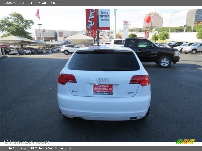 Ibis White / Black 2008 Audi A3 2.0T