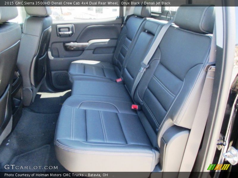Onyx Black / Denali Jet Black 2015 GMC Sierra 3500HD Denali Crew Cab 4x4 Dual Rear Wheel