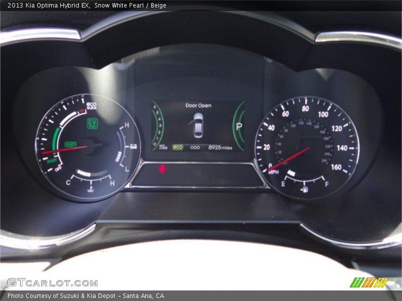  2013 Optima Hybrid EX Hybrid EX Gauges