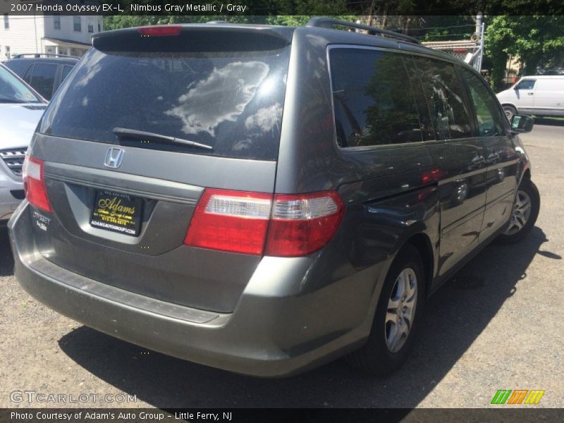 Nimbus Gray Metallic / Gray 2007 Honda Odyssey EX-L