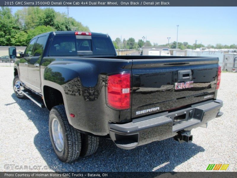 Onyx Black / Denali Jet Black 2015 GMC Sierra 3500HD Denali Crew Cab 4x4 Dual Rear Wheel