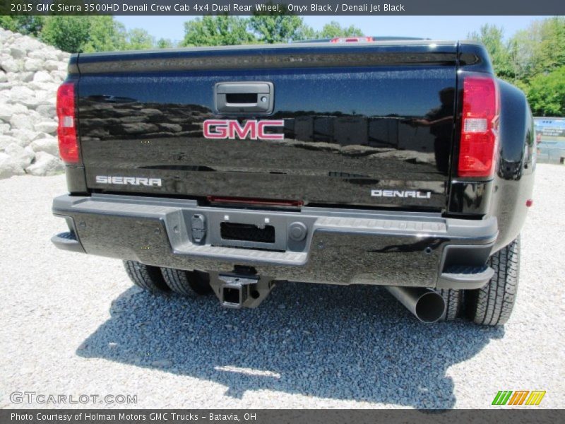 Onyx Black / Denali Jet Black 2015 GMC Sierra 3500HD Denali Crew Cab 4x4 Dual Rear Wheel