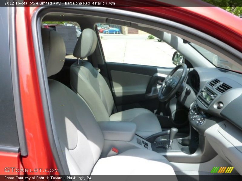 Barcelona Red Metallic / Ash 2012 Toyota RAV4 Limited 4WD