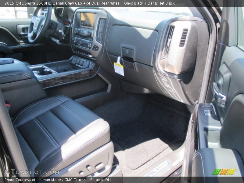 Onyx Black / Denali Jet Black 2015 GMC Sierra 3500HD Denali Crew Cab 4x4 Dual Rear Wheel