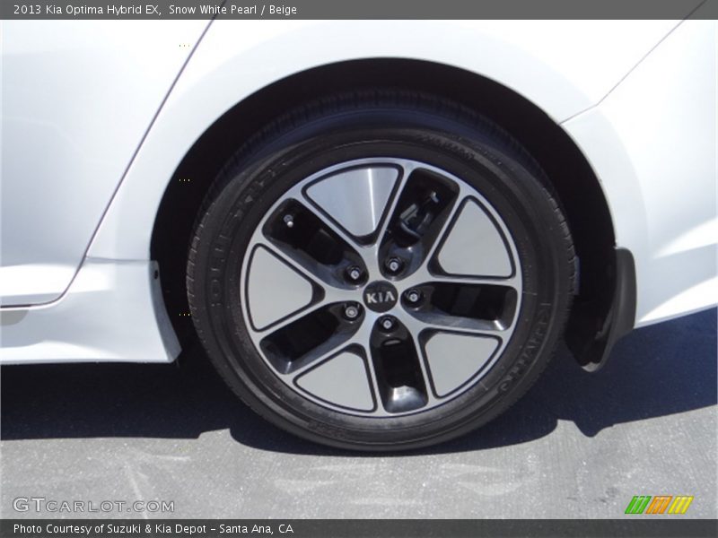  2013 Optima Hybrid EX Wheel