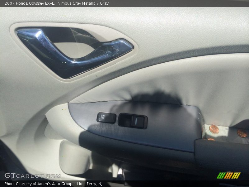 Nimbus Gray Metallic / Gray 2007 Honda Odyssey EX-L