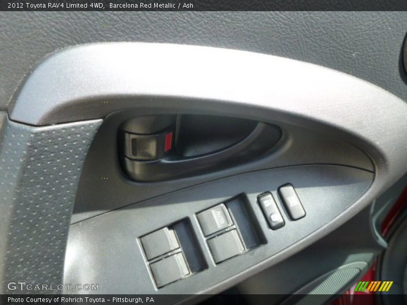 Barcelona Red Metallic / Ash 2012 Toyota RAV4 Limited 4WD