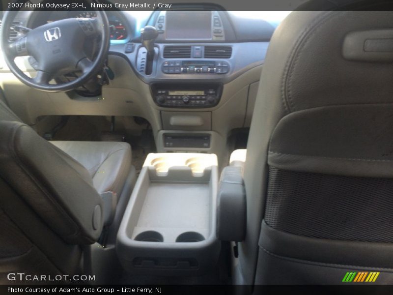 Nimbus Gray Metallic / Gray 2007 Honda Odyssey EX-L