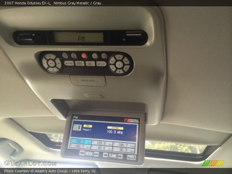 Nimbus Gray Metallic / Gray 2007 Honda Odyssey EX-L