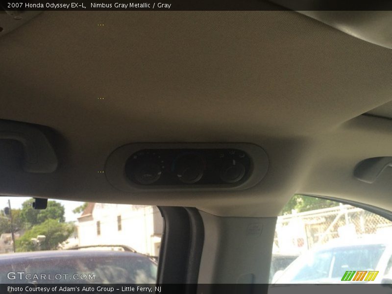 Nimbus Gray Metallic / Gray 2007 Honda Odyssey EX-L