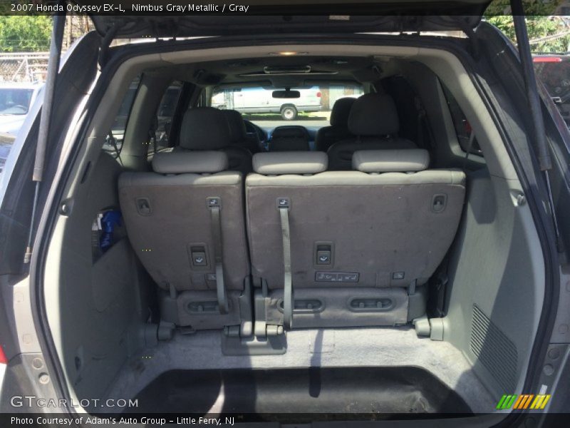Nimbus Gray Metallic / Gray 2007 Honda Odyssey EX-L