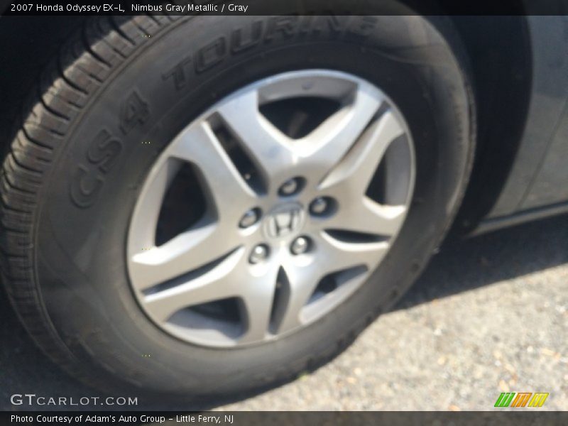 Nimbus Gray Metallic / Gray 2007 Honda Odyssey EX-L
