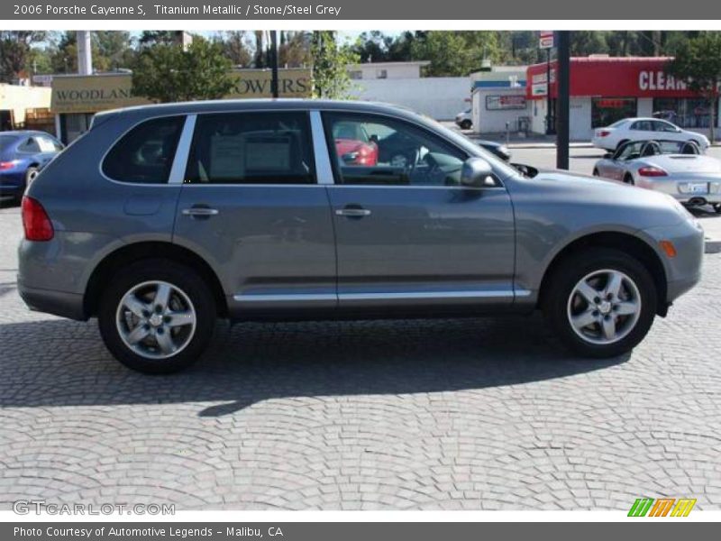 Titanium Metallic / Stone/Steel Grey 2006 Porsche Cayenne S