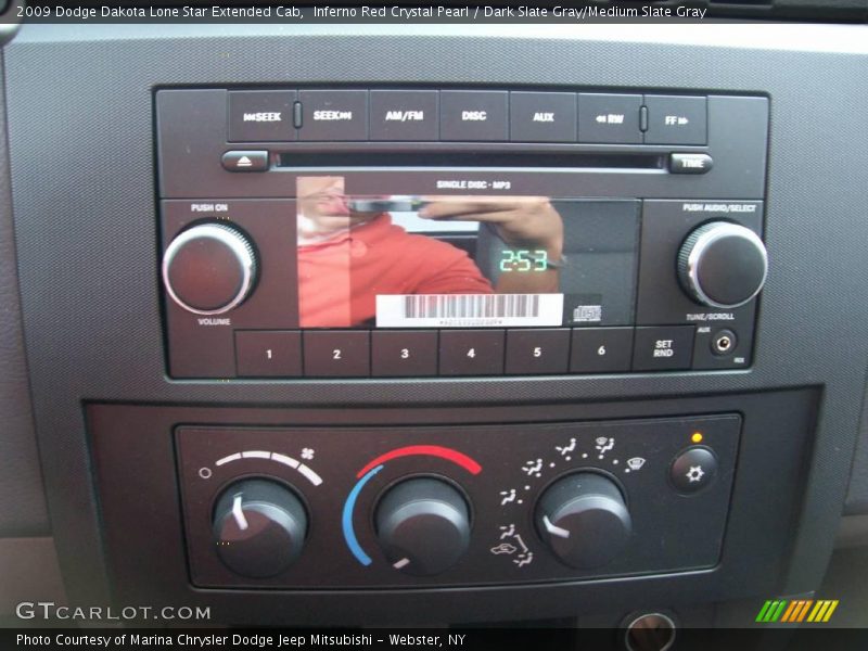 Inferno Red Crystal Pearl / Dark Slate Gray/Medium Slate Gray 2009 Dodge Dakota Lone Star Extended Cab