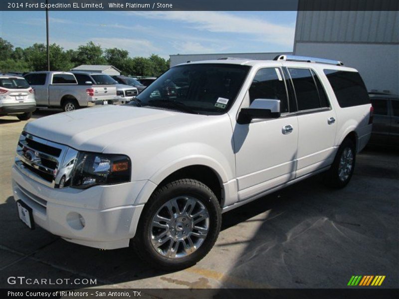 White Platinum / Stone 2014 Ford Expedition EL Limited
