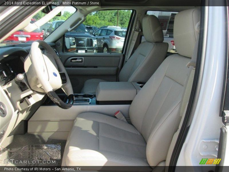 White Platinum / Stone 2014 Ford Expedition EL Limited
