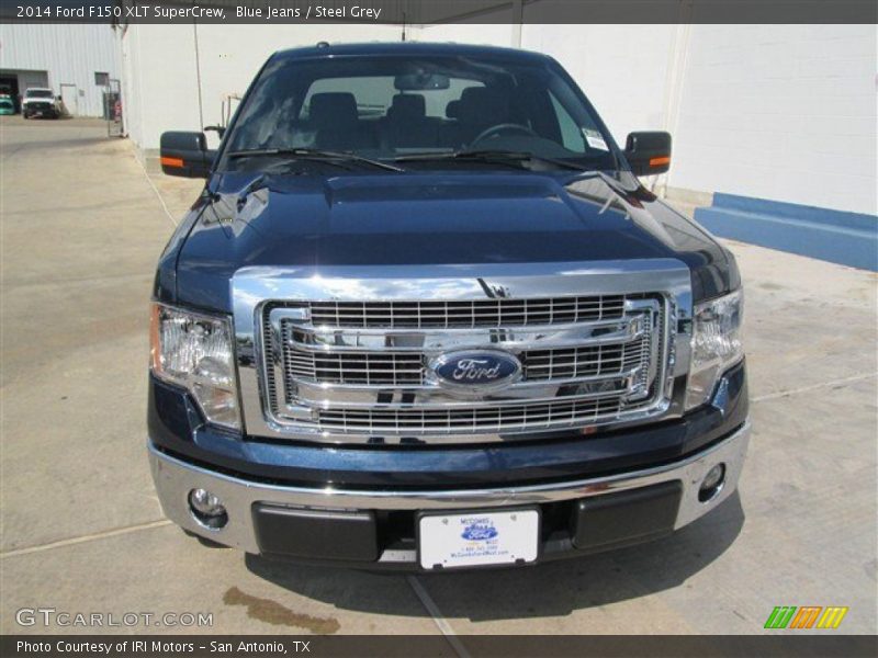 Blue Jeans / Steel Grey 2014 Ford F150 XLT SuperCrew