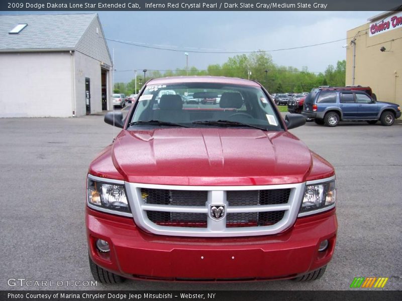 Inferno Red Crystal Pearl / Dark Slate Gray/Medium Slate Gray 2009 Dodge Dakota Lone Star Extended Cab