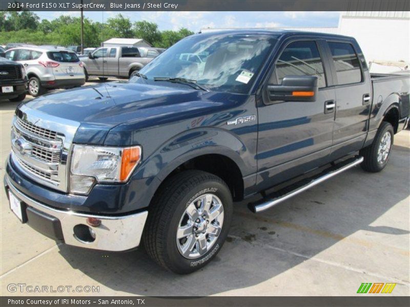 Blue Jeans / Steel Grey 2014 Ford F150 XLT SuperCrew